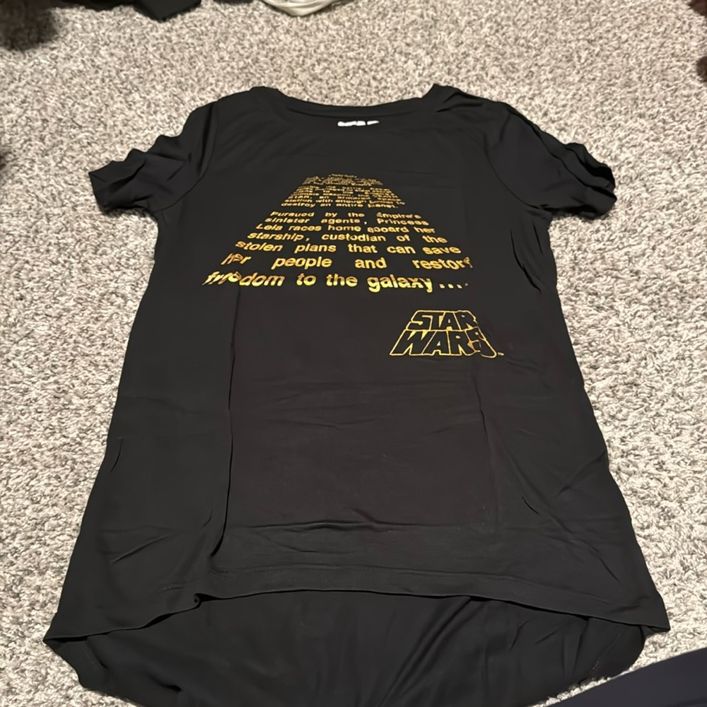Star Wars intro movie shirt